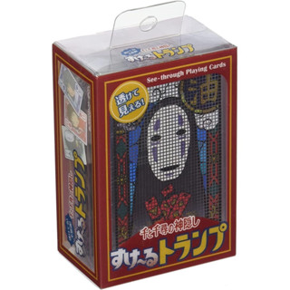 『開闢工作室』 現貨 日本正版 日本 吉卜力透明撲克牌 神隱少女 龍貓 千尋 宮崎駿 無臉男