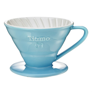 TIAMO V01陶瓷雙色咖啡濾器組