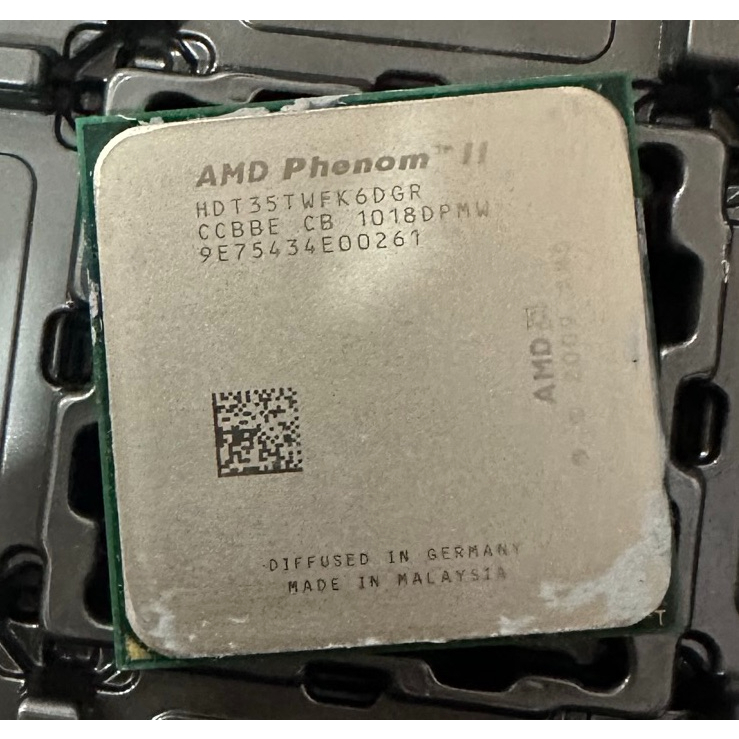 二手 良品 cpu Phenom II X6 amd am3 1035t 處理器