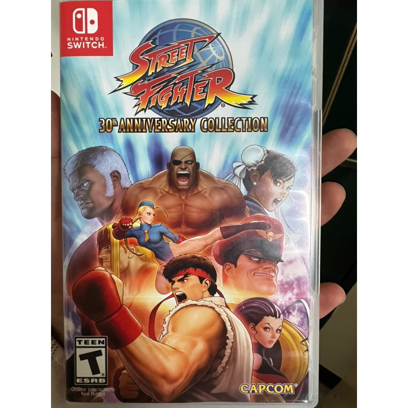 【NS二手】Switch NS快打旋風 30週年紀念合集 中文版  12合一  Street Fighter