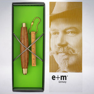 德國 e+m Sketch Artbox 5.5mm 草圖鉛筆組: 老橡木/Aged Oak
