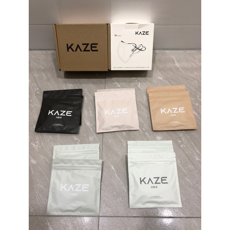 [全新] KAZE Mini Element Series 3D立體 口罩 兒童口罩 非醫療口罩