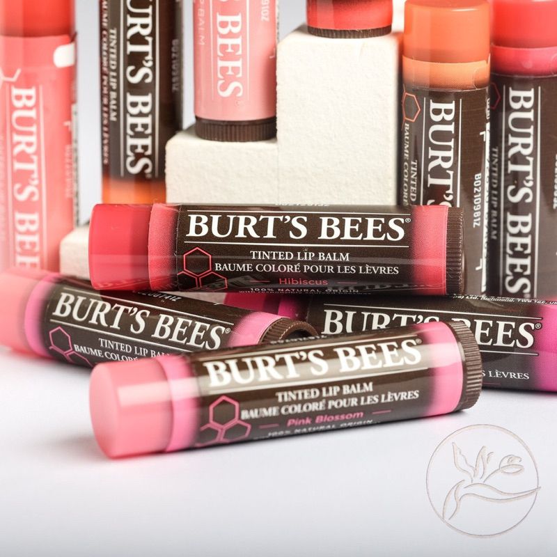 🍁加拿大 Burt's Bees 蜜蜂爺爺 塗鴉彩色唇膏 Tinted Lip Balm Burts Bees