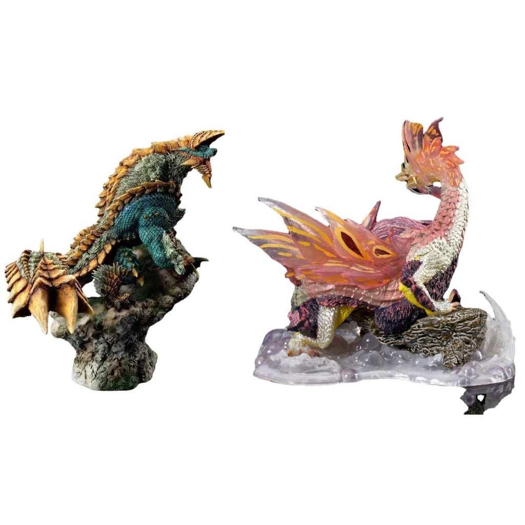 【 現貨 】 魔物獵人 PS5 公仔 遊戲 雷狼龍 泡狐龍 超帥 雕像