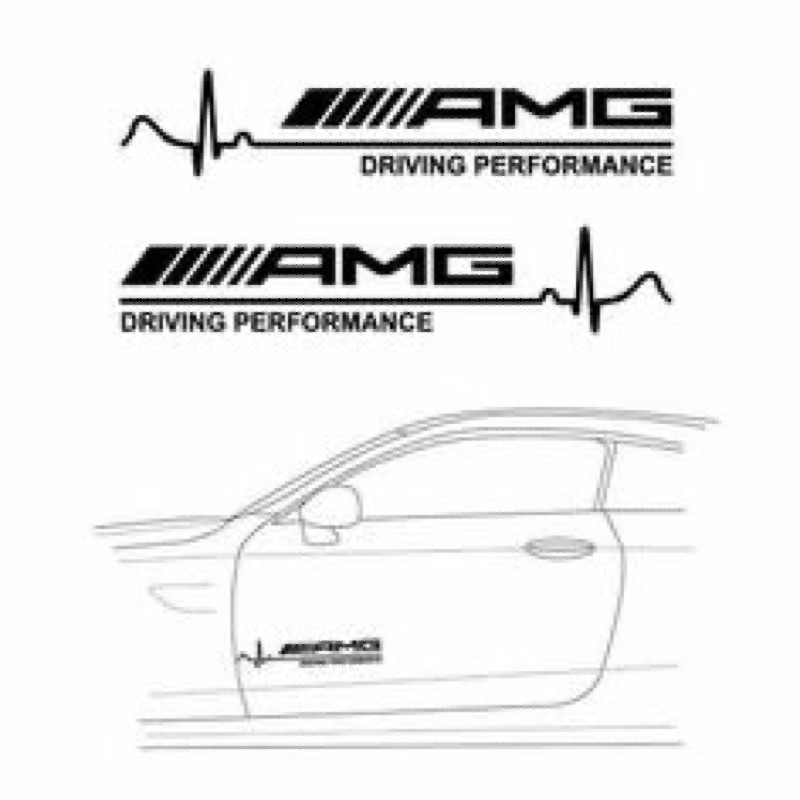AMG 車貼 Benz車側貼紙