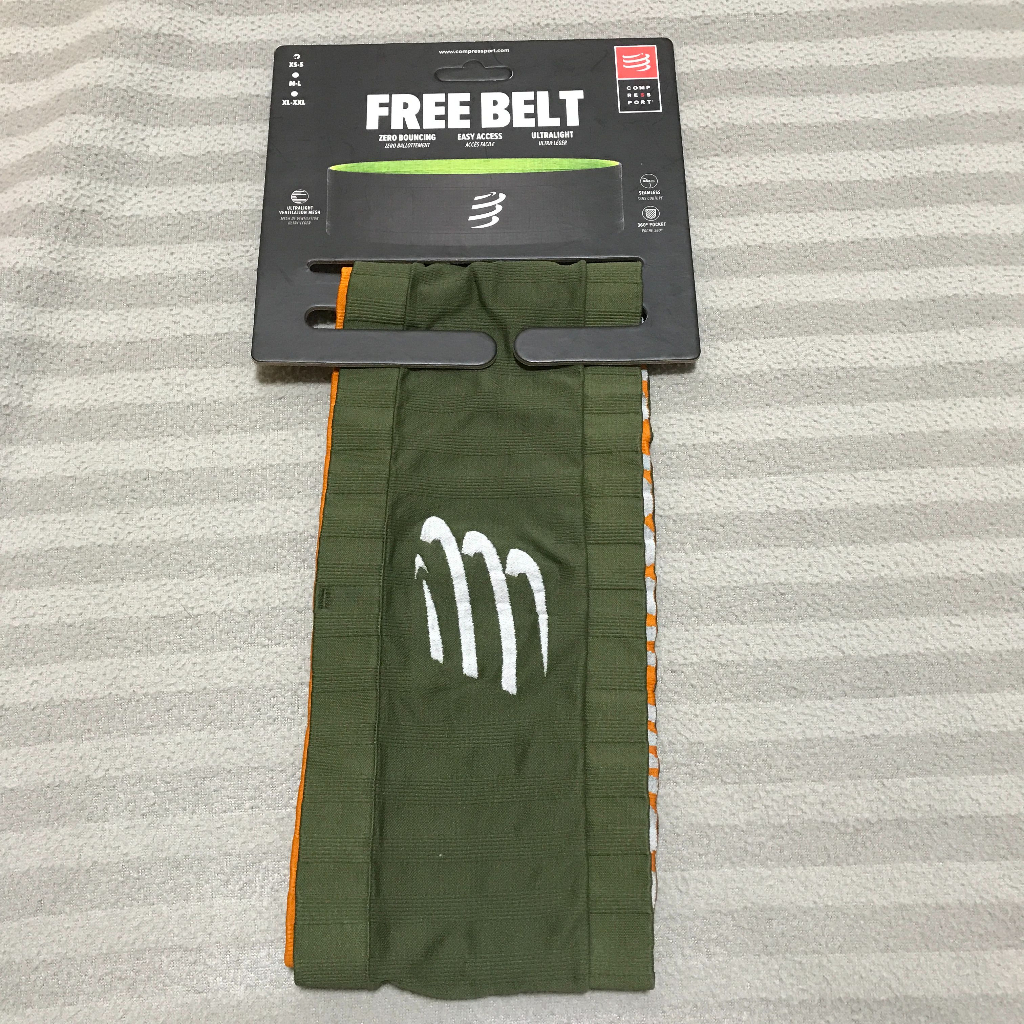 新品 compressport free belt xs/s 跑步腰帶
