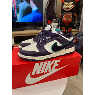Nike Dunk Low Chenille Swoosh 絨毛 紫 DQ7683-100 9.5 27.5 二手美品