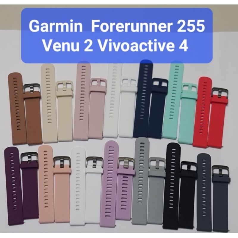 Garmin 22mm Venu 3 2  Forerunner 265 255 vivo 4 迷彩控 副廠矽膠錶帶
