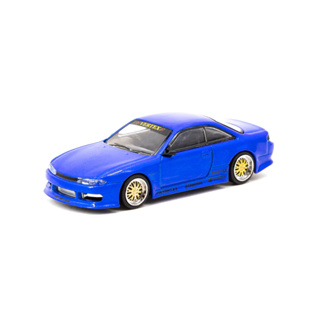 1/64 Tarmac VERTEX Nissan Silvia S14 GLOBAL64 藍 日產 甩尾 飄移 改裝車
