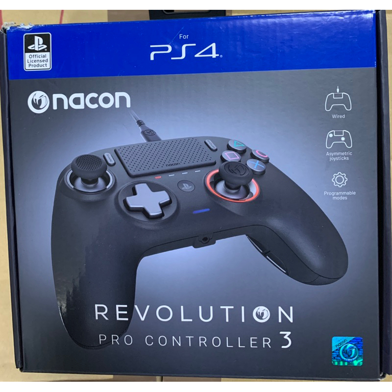 Nacon pro controller 3 ps4 pc 有線手把 Sony認證副廠手把