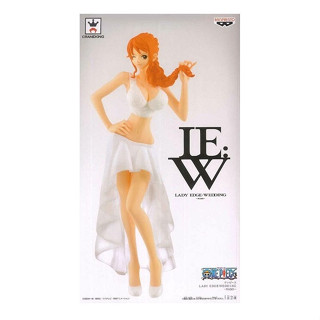BANPRESTO 代理 景品 海賊王 ＬＡＤＹ ＥＤＧＥ：ＷＥＤＤＩＮＧ-娜美 白服 『妖仔玩具』 全新現貨