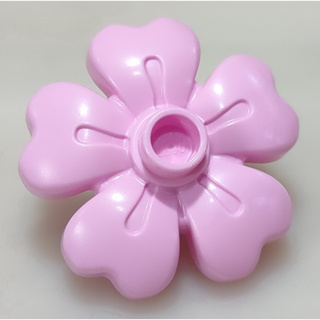【得寶Duplo】粉紅色 小花 花朵 花瓣 植物 配件 大顆粒 積木 [樂高玩家★正版LEGO]