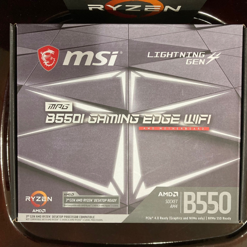 MPG B550I GAMING EDGE WIFI微星 主機板