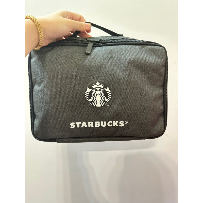 星巴克 starbucks 隨身 毛毯 黑色