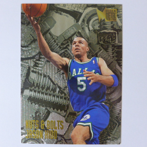 ~ Jason Kidd ~NBA名人堂/傑森·基德/大三元製造機 1996年Metal.金屬設計籃球卡