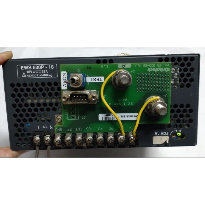 🌞二手LAMBDA電源供應器 EWS600P-18 出18V 35A Orbotech機板 PSI-ED 023480