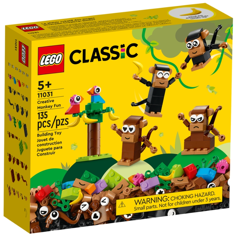 彩虹磚🌈  LEGO 11031 創意猴子趣味套裝
