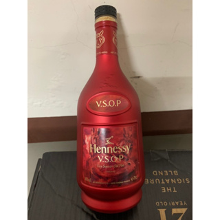 VSOP 軒尼斯威士忌亮系紅酒瓶750ml 售 空瓶無盒裝（珍藏擺飾品）