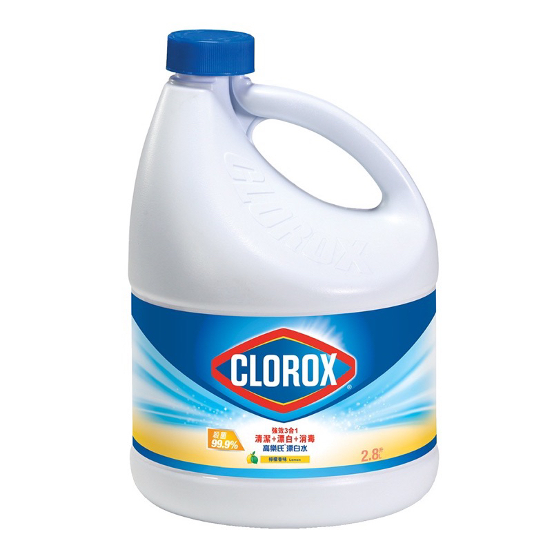 🌈 現貨 美國CLOROX 高樂氏漂白水-檸檬香味(2.8L)