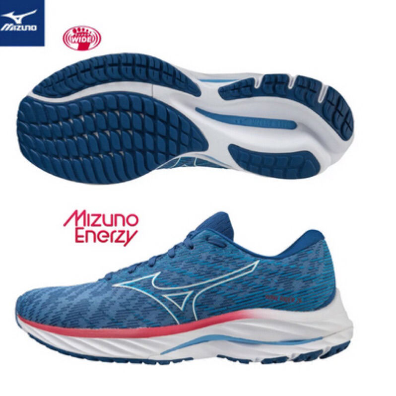 MIZUNO WAVE RIDER 26 超寬楦 男款 慢跑鞋 J1GC220455【S.E運動】