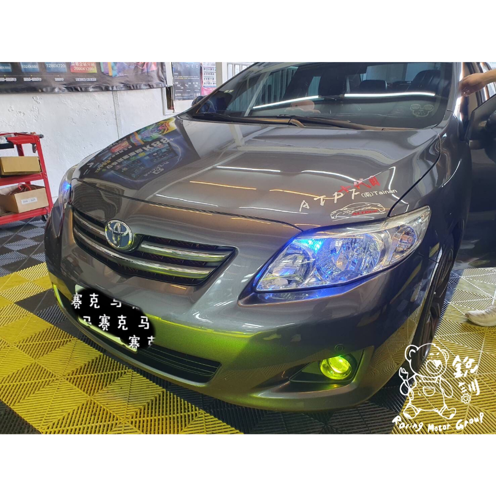 銳訓汽車配件精品 Toyota 10.5代 Altis 安裝 RMG LED魚眼霧燈-檸檬黃光
