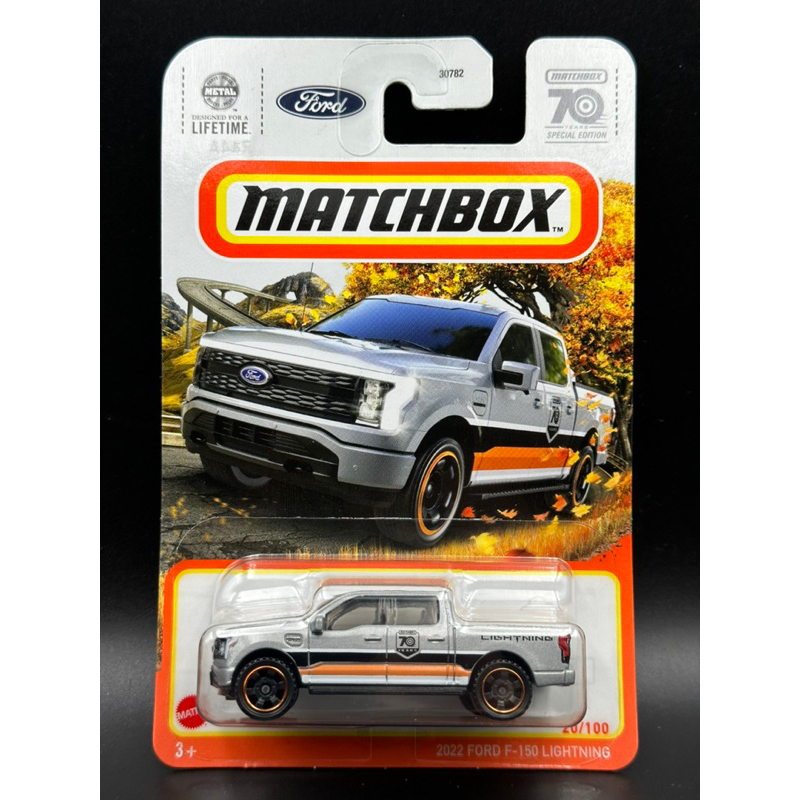 -78車庫- 1/64 火柴盒 Matchbox Ford F150 Lightning 福特 皮卡 貨卡