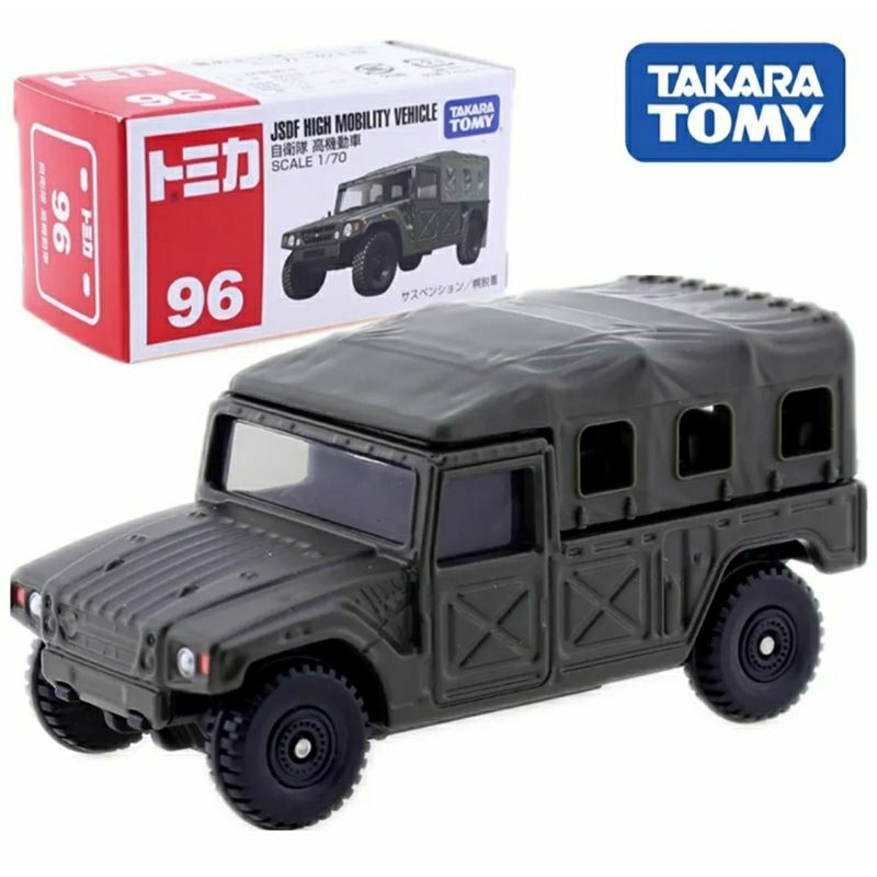 ^.^飛行屋(全新品)TAKARA TOMY-多美小汽車-TOMICA #96 自衛隊 高機動車 JSDF HIGH
