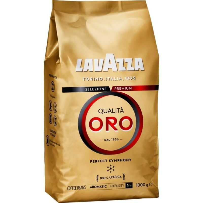 代購  LAVAZZA ORO金牌咖啡豆1kg裝