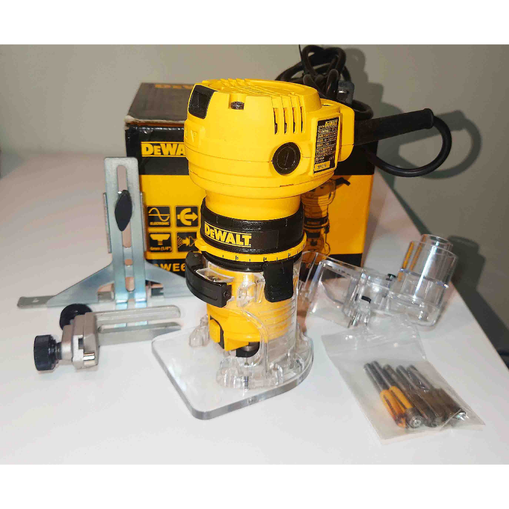 【DEWALT 得偉】DWE6000 雕刻修邊機