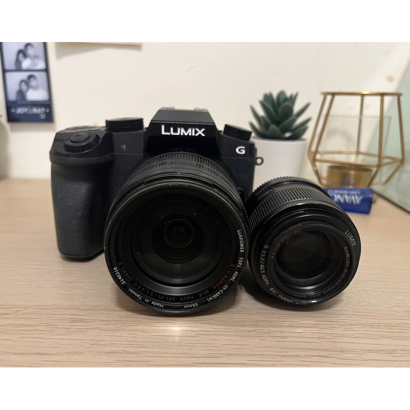 二手LUMIX G7相機+雙鏡頭