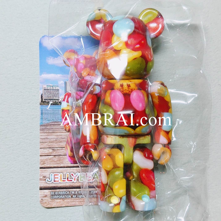 「AMBRAIz」 Be@rbrick 45代 100% 庫柏力克熊 滿版 雷根糖 確認 確認款 公仔 單抽 盲盒 字母