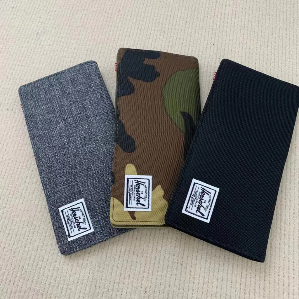 【現貨】Herschel Roy Coin 黑色 迷彩 灰黑 灰色 零錢袋 RFID 防盜 帆布 皮夾 長夾 男生 錢包