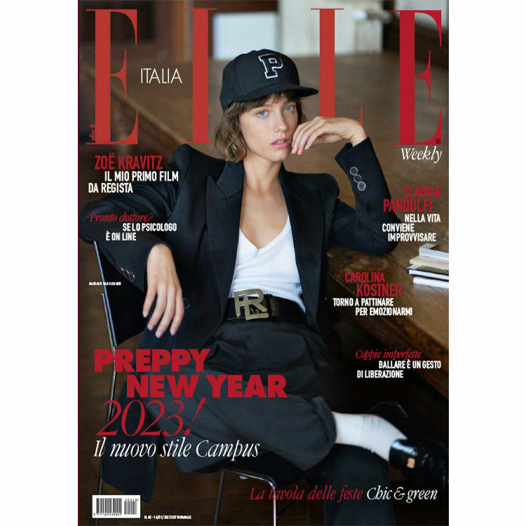 【義大利】《Elle Italia》2023年合集女性時尚潮流服飾時裝穿搭設計雜誌PDF電子版（持續更新）