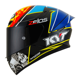 [安信騎士] KYT TT-Course TTC 選手彩繪 #19 亮面 全罩式 安全帽 雙層EPS 金屬排齒扣