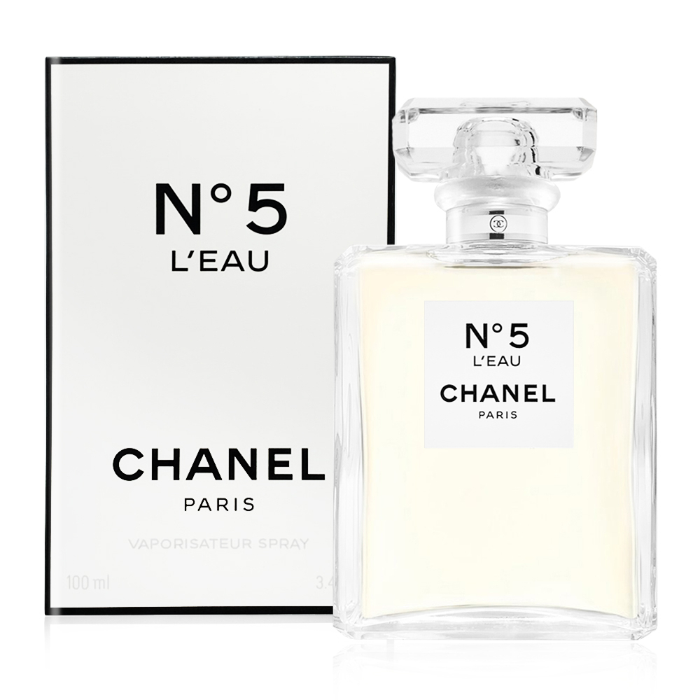 CHANEL 香奈兒｜N°5 L'EAU清新晨露淡香水 (50ml/100ml)