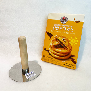 現貨｜韓國CJ糖餅、韓國糖煎餅粉、煎餅粉、糖餅粉、壓餅器壓餅棒