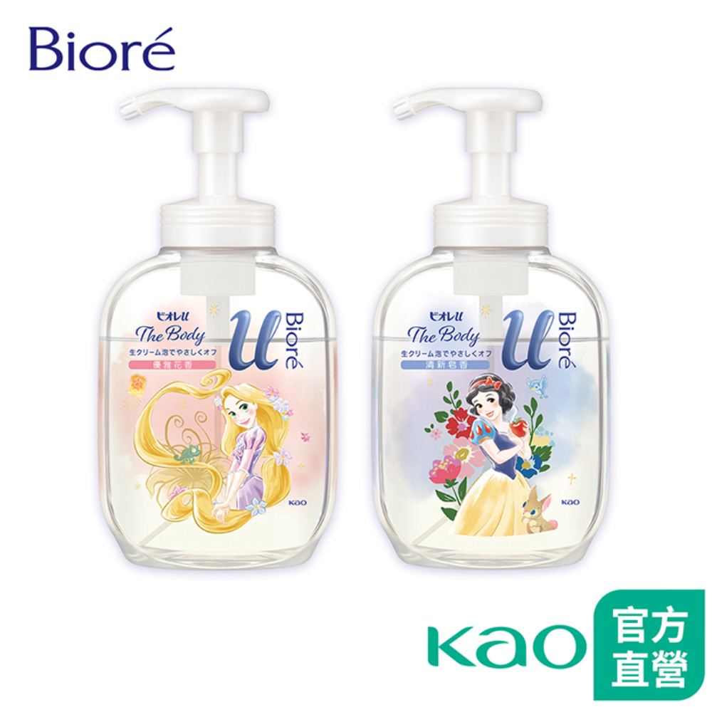 【Bioré】高彈潤沐浴慕絲 540ml (迪士尼限定款) │花王旗艦館