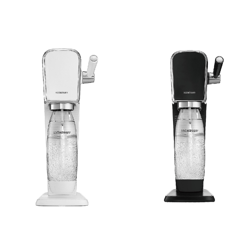 【Sodastream】 ART自動扣瓶氣泡水機 (兩色可選/白色/黑色)