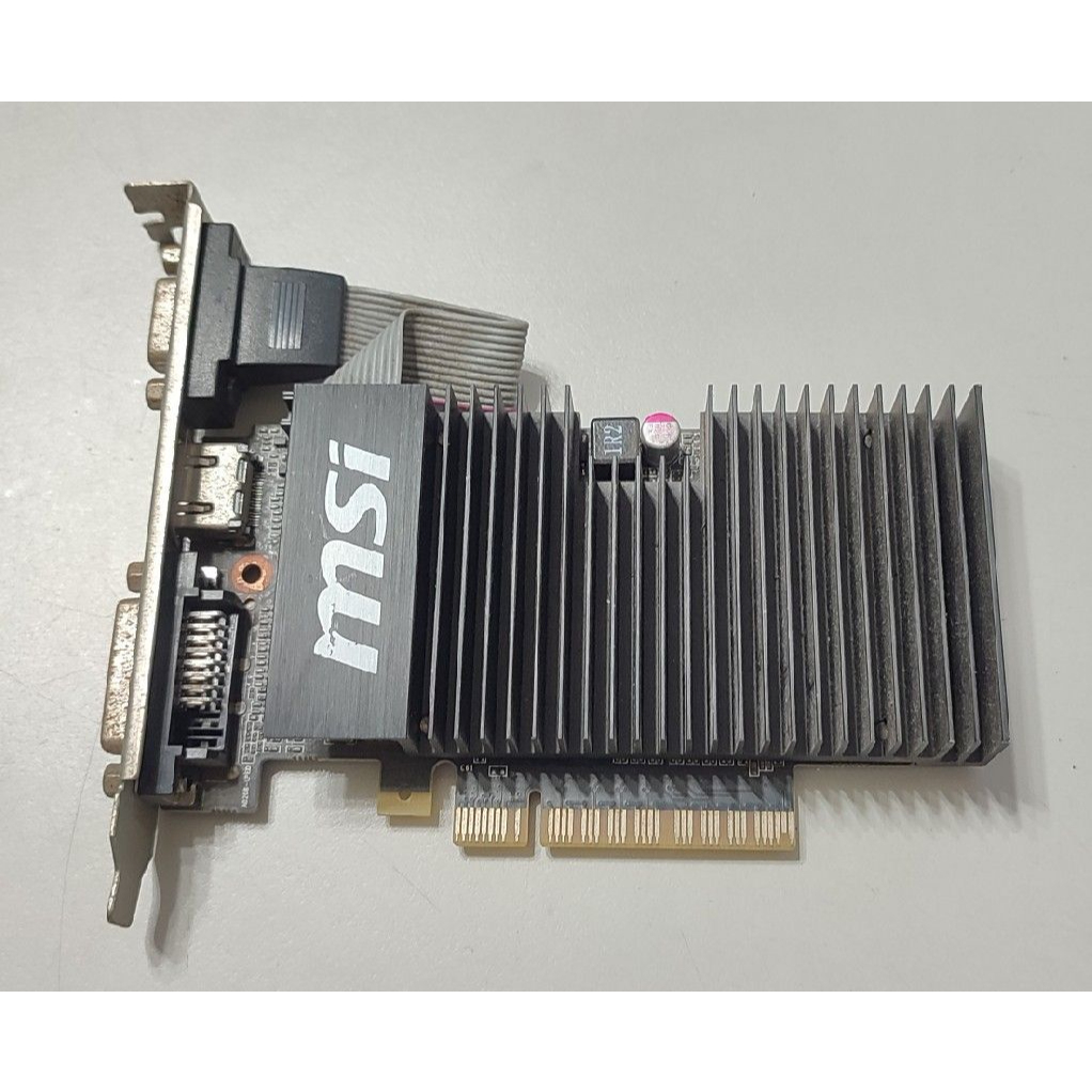 #1093 MSI GT710 1GD3H LPV1 顯示卡 免供電 HDMI故障