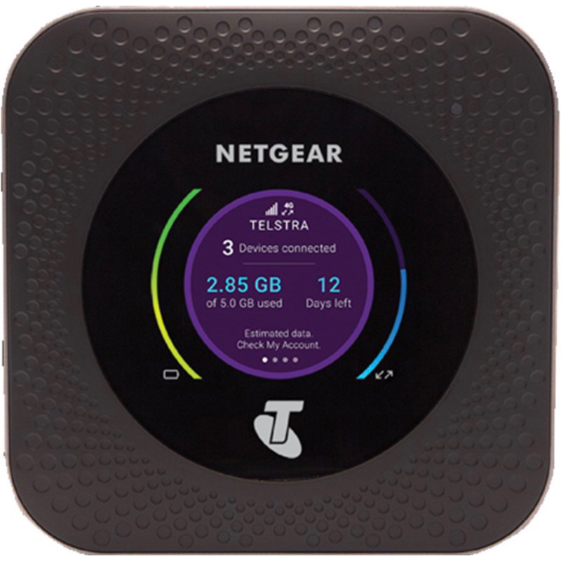 2手NETGEAR M1 MR1100 澳洲版 4G行動寬頻網路分享器/Wifi分享器/出國神器/Wifi蛋/網路分享器