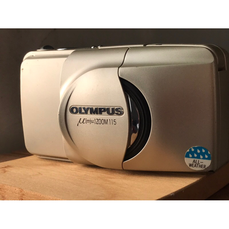 OLYMPUS Mju ZOOM115 &amp; ZOOM PANORAMA 底片 底片相機 喵萬 喵兔