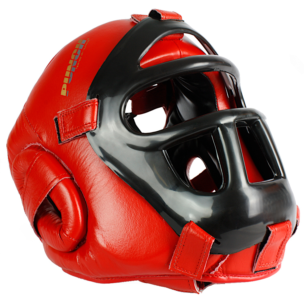 【領潮元素】現貨 澳洲PUNCH真皮可拆式面罩頭盔 格鬥 泰拳 散打 拳擊 搏擊 MMA