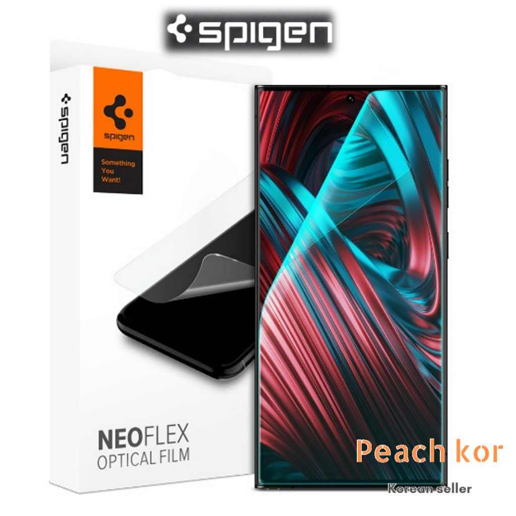 [SPIGEN] Galaxy S23 Ultra 屏幕保護貼 Neo Flex（2 件裝）