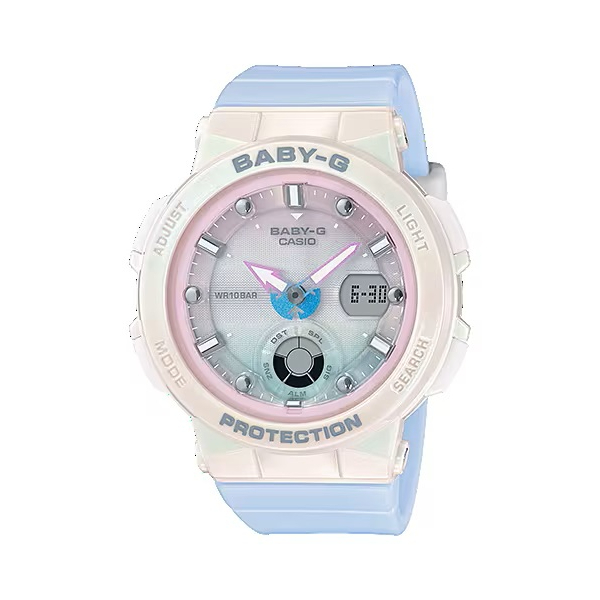 【CASIO卡西歐】BABY-G系列 指針/數位雙顯電子錶(BGA-250-7A3)實體店面出貨