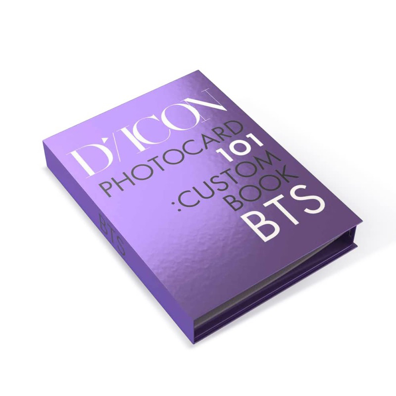 BTS X DICON PHOTOCARD 101:CUSTOM BOOK 卡冊