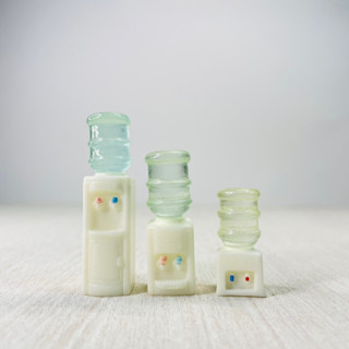 Rainxpluie 知雨若泥 手作材料•桌面擺飾•花盆組盆DIY•娃娃屋配件擺件裝飾•模型配件•小物 飲水機來解渴