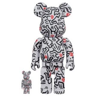BE RBRICK Keith Haring 8 凱斯哈林8 400+100% 500% bearbrick 庫柏力克熊