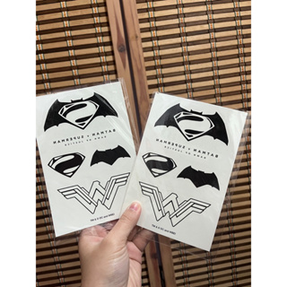 💓蝙蝠俠🦇對超人🦸 正義曙光 紋身貼紙✨
