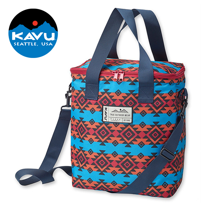 【Kavu 西雅圖】Takeout Tote 時尚保冷袋 可放保冷劑 地平線毯 #K91861289