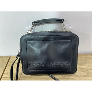 Marc Jacobs the box 雙拉鏈 黑色箱型包